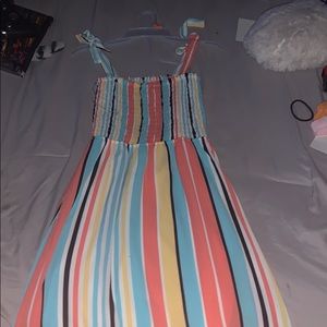 Stripes colored dress